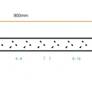 Austin Hughes InfraPower PDU, 12 Outlet, V12UK45-32A-MD/F_EN/3B-1