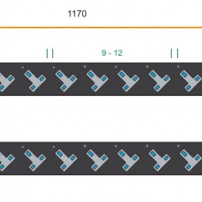 Austin Hughes 機櫃專用拖板, V16UK135-16A_EN/3B-1機櫃專用拖板