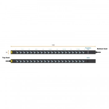Austin Hughes InfraPower PDU, 20 Outlet, V20UK135-13A_BS/3B-1