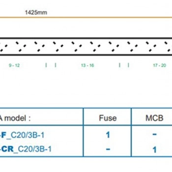 Austin Hughes InfraPower PDU, 20 Outlet, V20UK135-16A_C20/3B-1