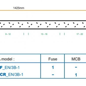 Austin Hughes InfraPower PDU, 20 Outlet, V20UK135-16A_EN/3B-1