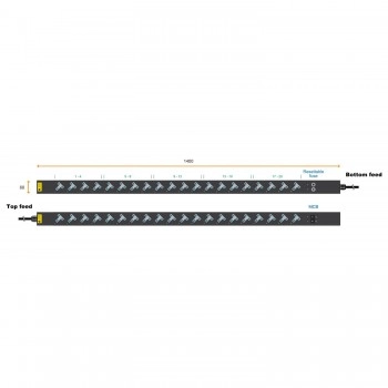 Austin Hughes InfraPower PDU, 20 Outlet, V20UK45-32A_EN/3B-1