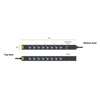 Austin Hughes InfraPower PDU, V8UK135-16A_EN/3B-1