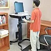 Ergotron WorkFit-C 單顯示器LD型坐立兩用工作站, 24-215-085 - E-24-215-085 Ergotron 工業 ｜ 衍光HinKwong 香港