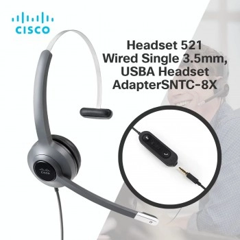 Cisco Headset 521 頭戴式耳機