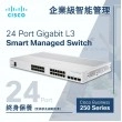 Cisco 24 Port Gigabit L3 全網管交換器, CBS250-24T-4G