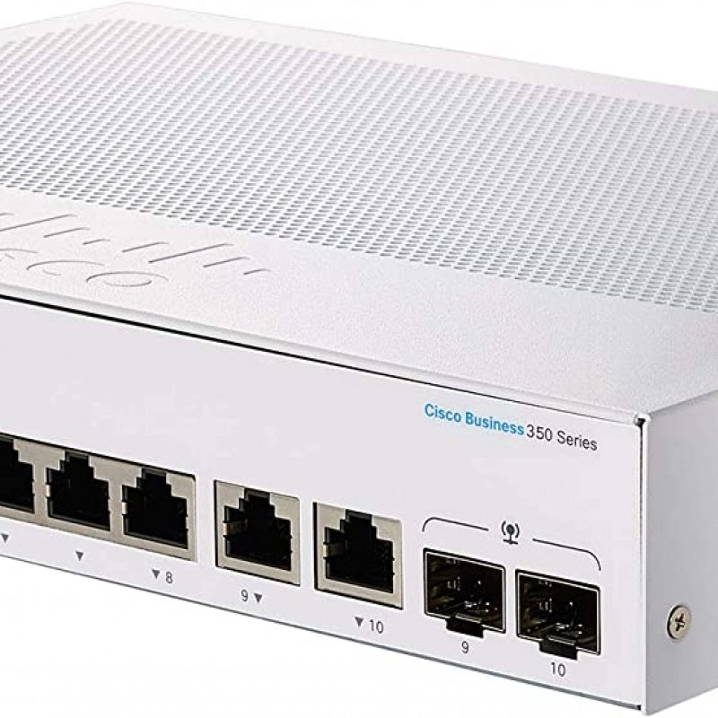 Cisco 8-Port Gigabit 智能交換器, CBS250-8T-E-2G-UK 香港行貨交換器