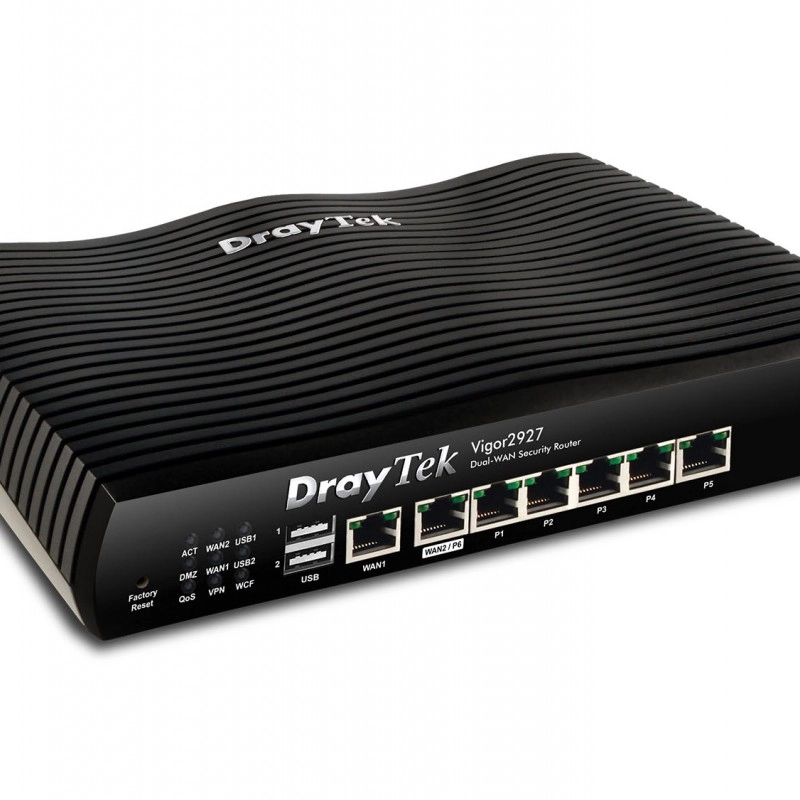 DrayTek Dual-WAN VPN 防火牆路由器, VIGOR-2927