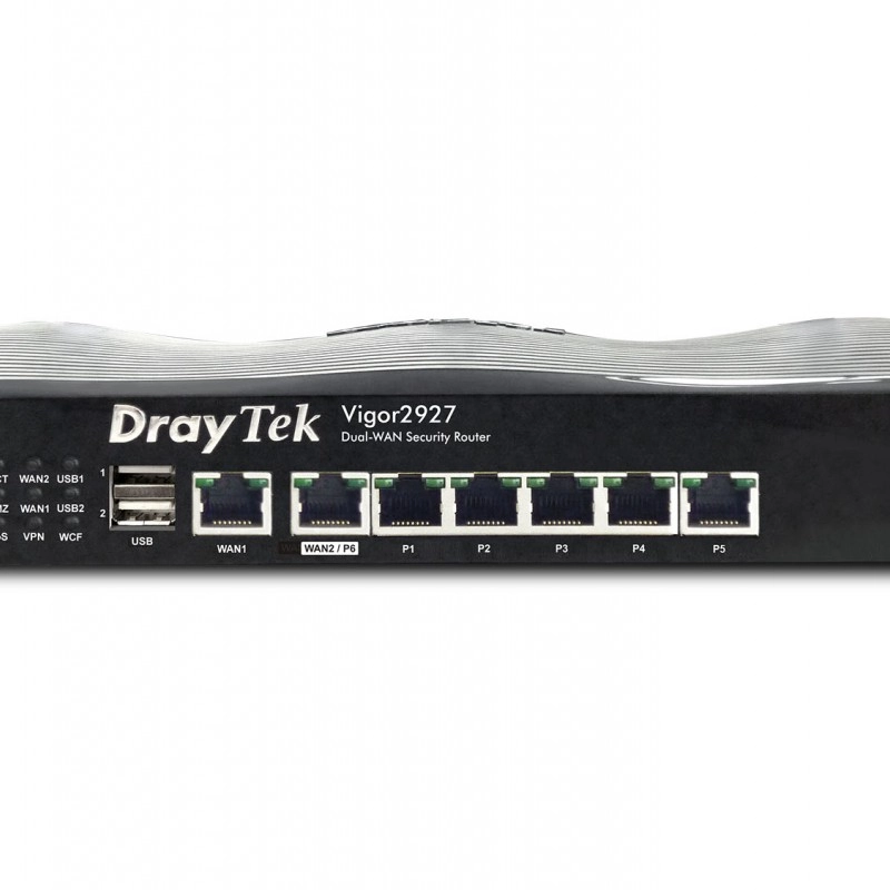 DrayTek Dual-WAN VPN 防火牆路由器, VIGOR-2927