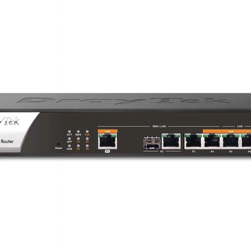 DrayTek Vigor-2962P, Dual-WAN VPN PoE 路由器防火墻