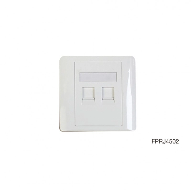 Eight 2 ports 模塊牆面板, FPRJ4502網絡配件