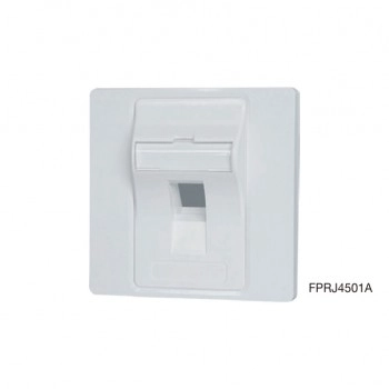 Eight 1 port 傾斜牆面板, FPRJ4501A