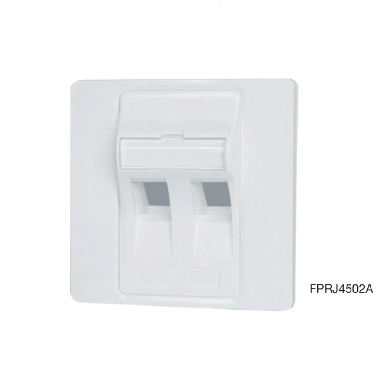 Eight 2 ports 傾斜牆面板, FPRJ4502A網絡配件