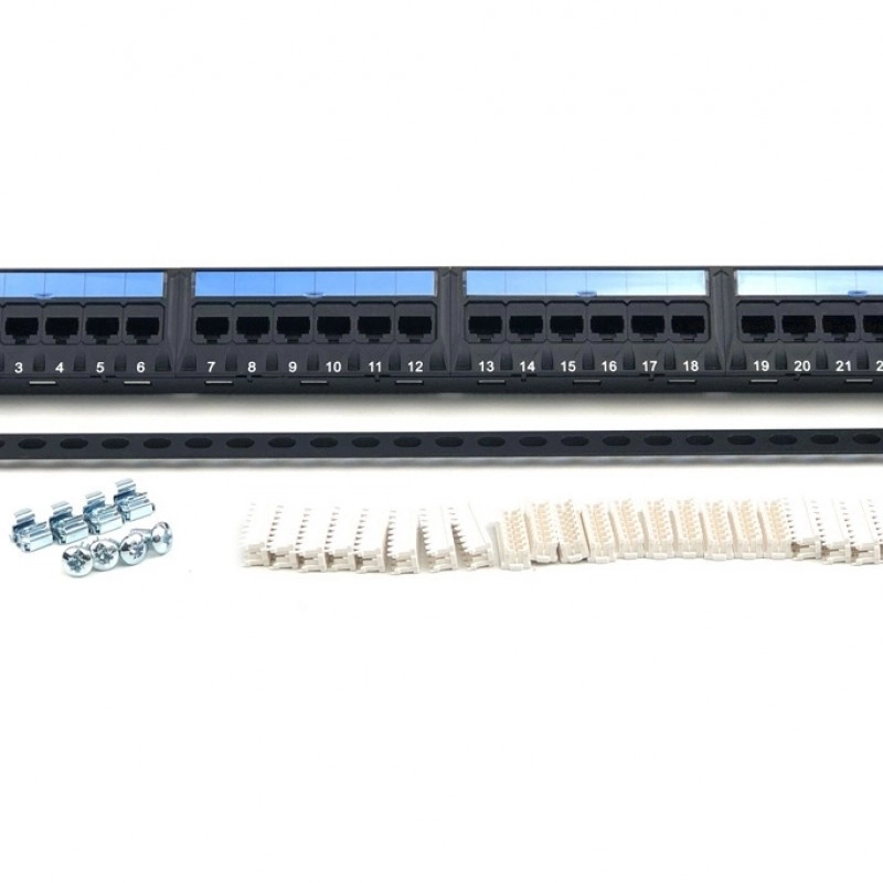 EIGHT 24ports CAT5e 配線架, PPCAT524