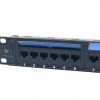 EIGHT 24ports Cat6 配線架, PPCAT624