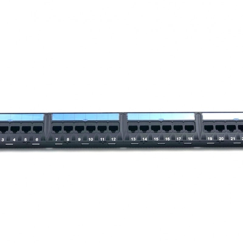 EIGHT 24ports Cat6 配線架, PPCAT624