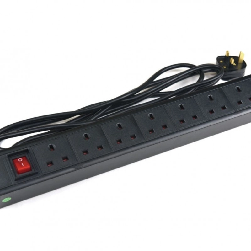 EIGHT BS13A 拖板帶開關掣 PDU, RPB-07SW機櫃專用拖板