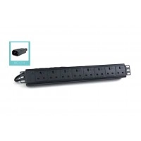 Eight 8插位 PDU 機櫃專用拖板, RPH-08NF-13A-C14