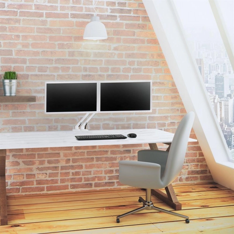 Ergotron MXV 台式雙顯示器支臂Ergotron 工業