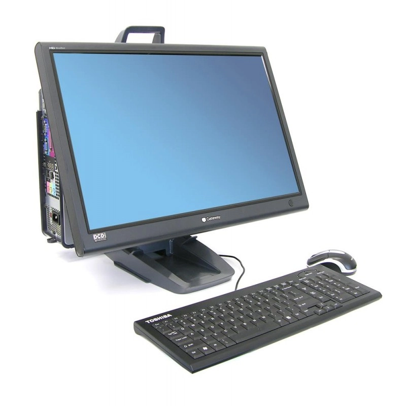 Ergotron Neo-Flex 多合一升降支架, 33-338-085 (黑色)Ergotron 工業