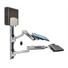 Ergotron LX 坐立兩用壁掛式系統, 45-358-026 (鋁色)Ergotron 工業