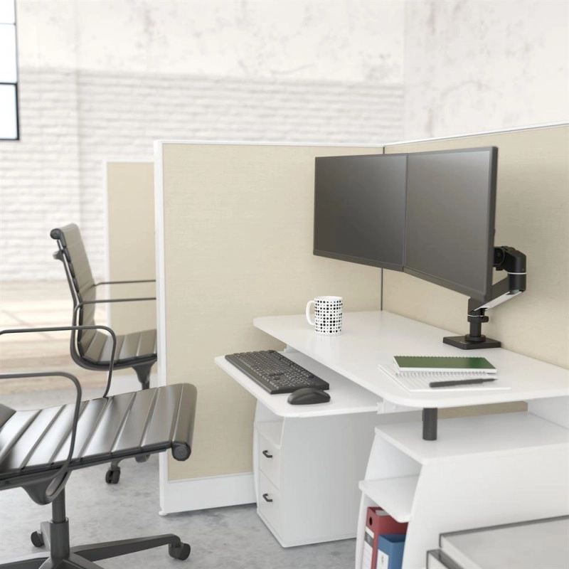 Ergotron LX Pro 桌面雙螢幕直連支架