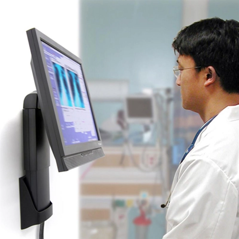 Ergotron Neo-Flex 壁式升降架, 60-577-195 (黑色)Ergotron 工業