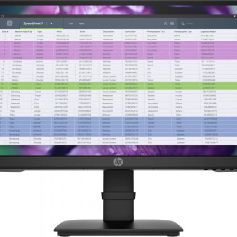 HP P22 G4 21.5" Monitor, 1A7E4AA#AB4電腦屏幕