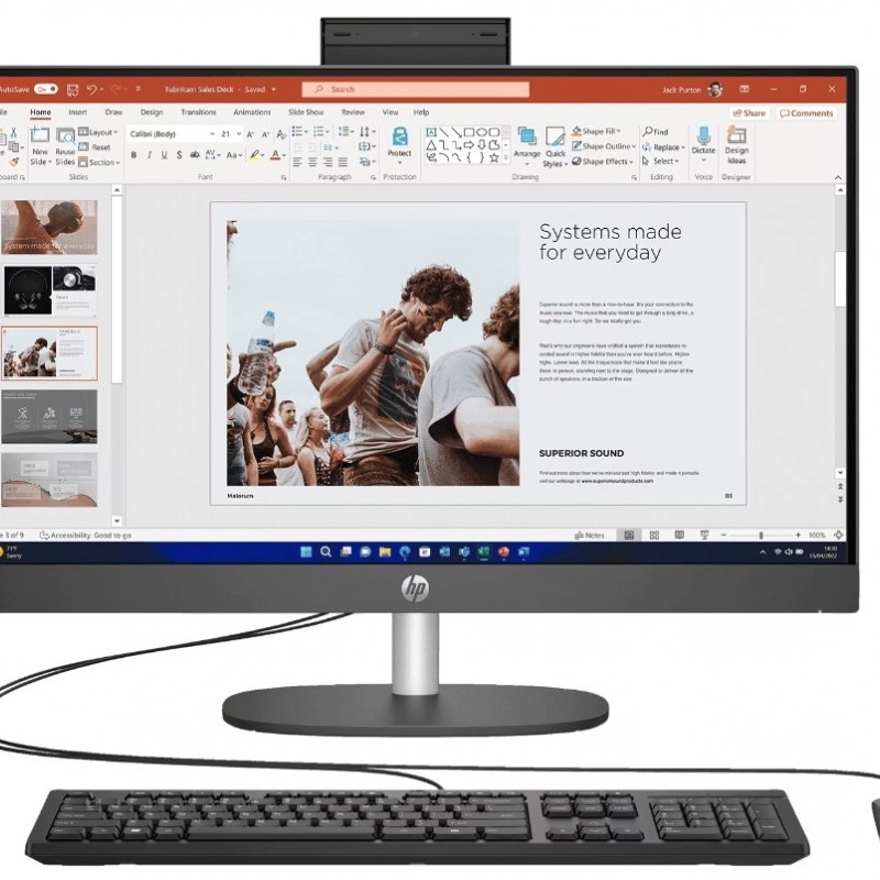 HP ProOne 240 G10 多合一電腦, 8R075PA#AB5