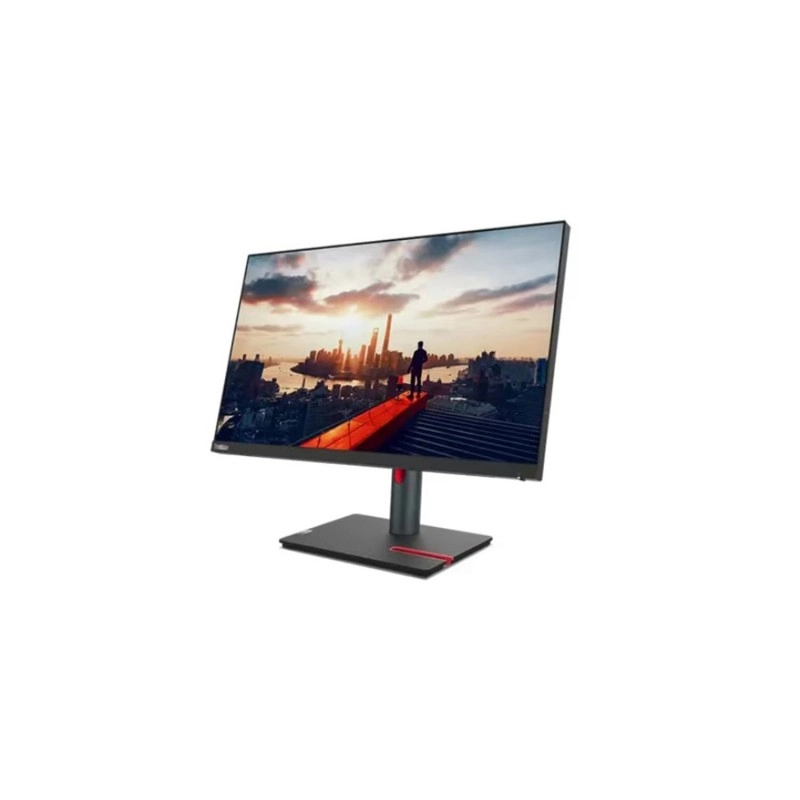 Lenovo ThinkVision P24h-30 23.8" Borderless IPS 電腦屏幕, 63B3GAR6WW電腦屏幕