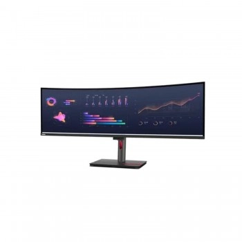 Lenovo ThinkVision P49w-30 49" Borderless IPS Monitor, 63DBRAR1WW