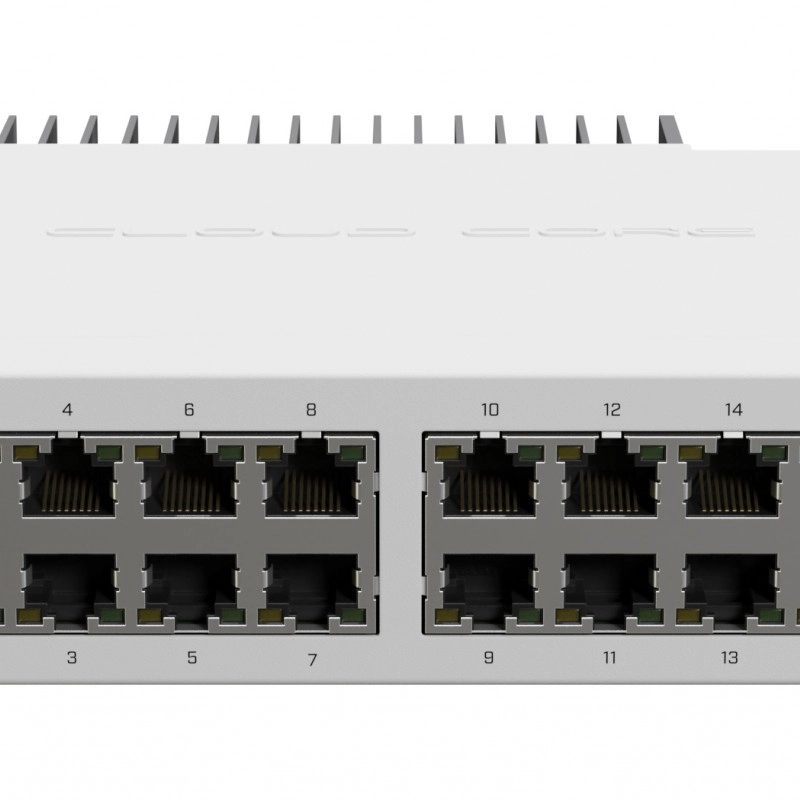 MikroTik 18 Ports 路由器, CCR2004-16G-2S+PC路由器
