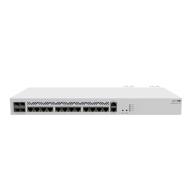 MikroTik 17 Ports 路由器, CCR2116-12G-4S+路由器