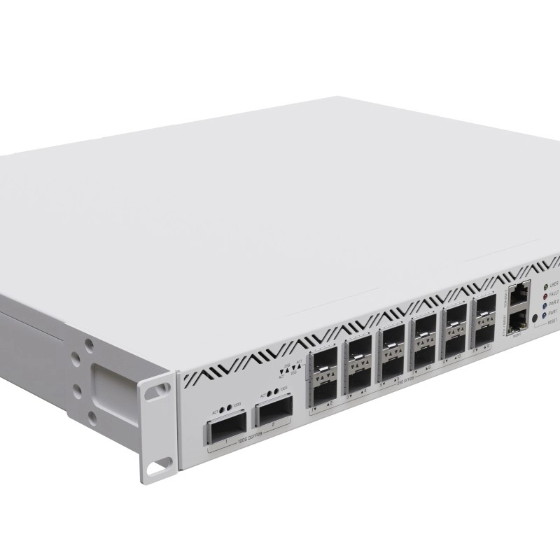 MikroTik 15 Ports 路由器, CCR2216-1G-12XS-2XQ路由器