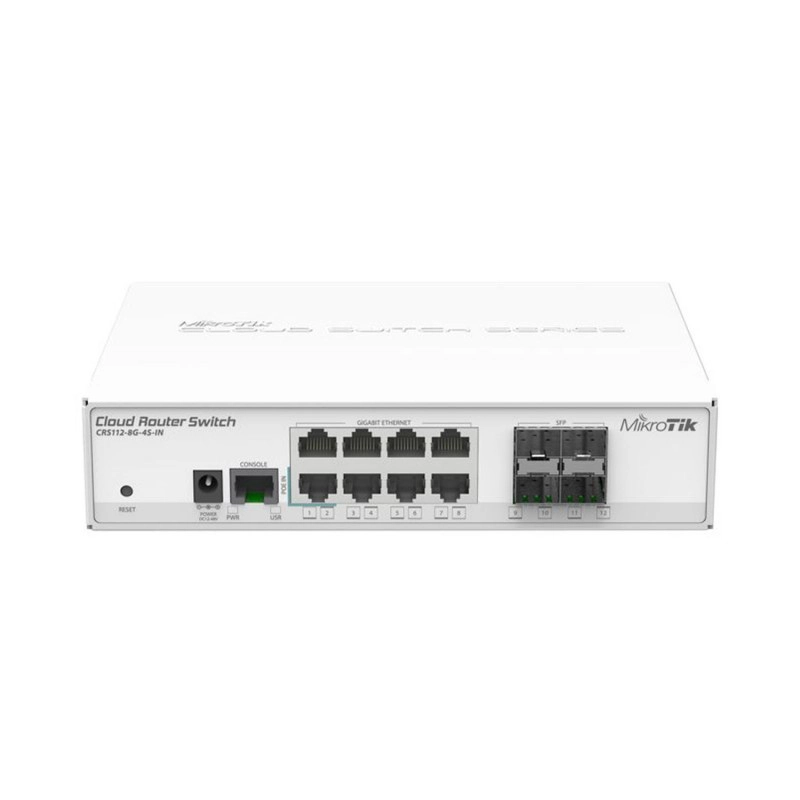 MikroTik 12 Ports Switch, CRS112-8G-4S-INSwitch