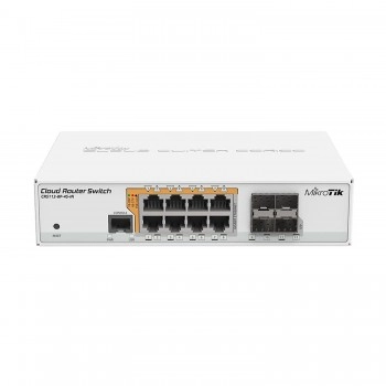 MikroTik 12 Ports Switch, CRS112-8P-4S-IN