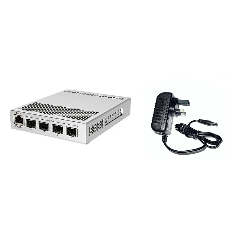 MikroTik 5 Ports Switch, CRS305-1G-4S+IN (UK) - M-S-CRS305-1G-4S+IN Switches ｜ 衍光HinKwong 香港