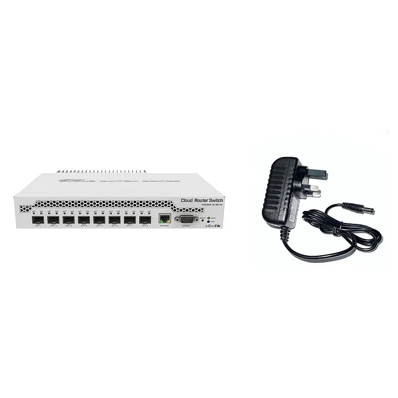 MikroTik 9 Ports Switch, CRS309-1G-8S+IN (UK) - M-S-CRS309-1G-8S+IN Switches ｜ 衍光HinKwong 香港