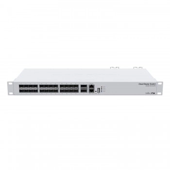 MikroTik 26 Ports 交換器, CRS326-24S+2Q+RM︱香港行貨