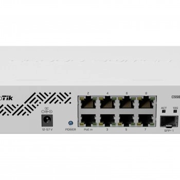 MikroTik 10 Ports 交換器, CSS610-8G-2S+IN