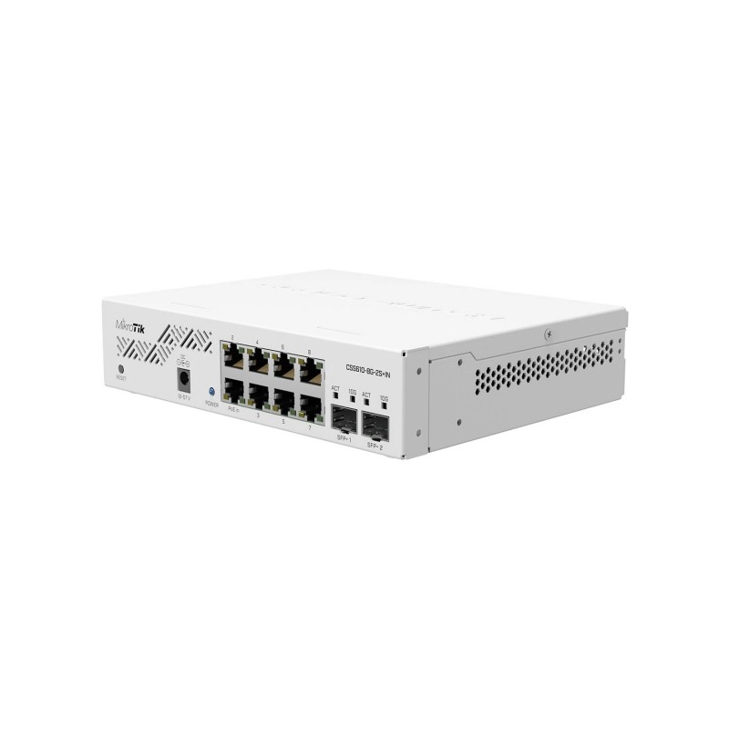 MikroTik 10 Ports 交換器, CSS610-8G-2S+IN交換器