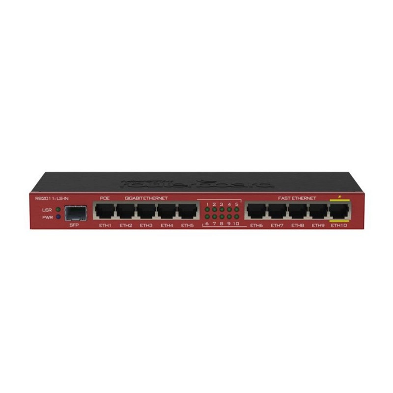 MikroTik 11 Ports 路由器, RB2011iL-IN路由器
