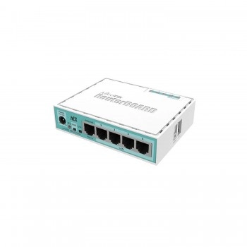 MikroTik 5 Ports Ethernet Router, hEX, RB750Gr3