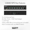 Netgear 10 port AV Line 管理型交換器, GSM4210PD交換器