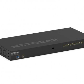 Netgear 12 port AV Line 管理型交換器, GSM4212P