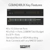 Netgear 48 port AV Line 管理型交換器, GSM4248UX交換器
