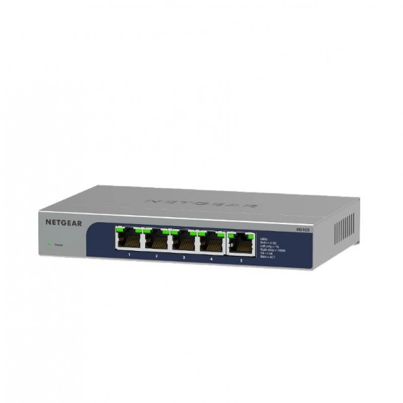 Netgear 5-port Multi-Gigabit 非管型交換器, MS105交換器