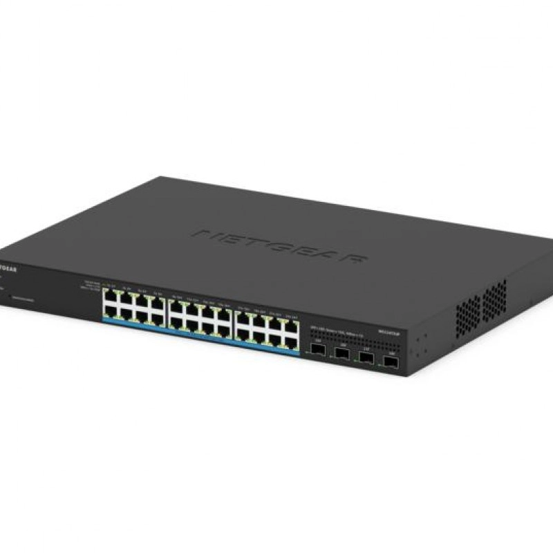 Netgear 24-Port Multi-Gigabit Ultra60 PoE++ 智能管型交換器, MS324TXUP交換器