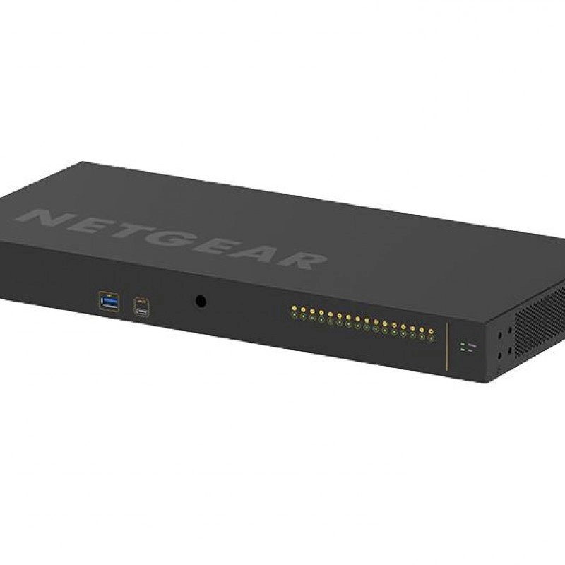 Netgear 16 port AV Line 管理型交換器, XSM4216F交換器