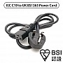 IEC C19 to UK BS1363 英式三腳電源線, 3米